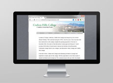 Crafton Hills College Master Plan Website